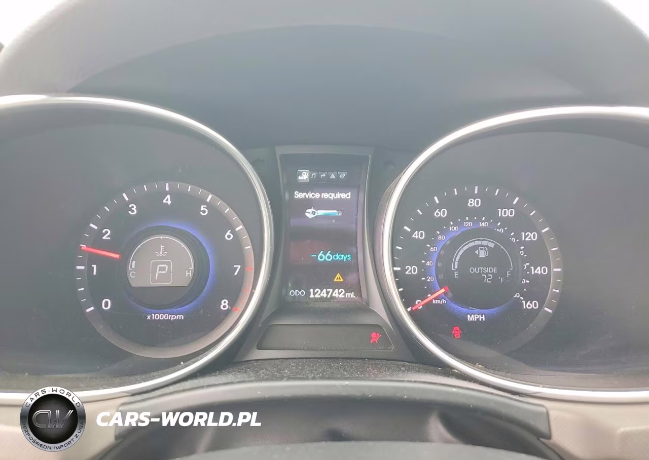 2014 Hyundai Santa Fe Gls VIN:KM8SR4HF7EU069391 - 9