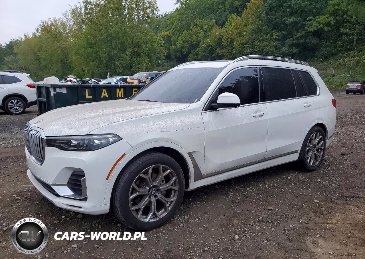 2022 BMW X7 VIN:5UXCW2C02N9L92158 - 1