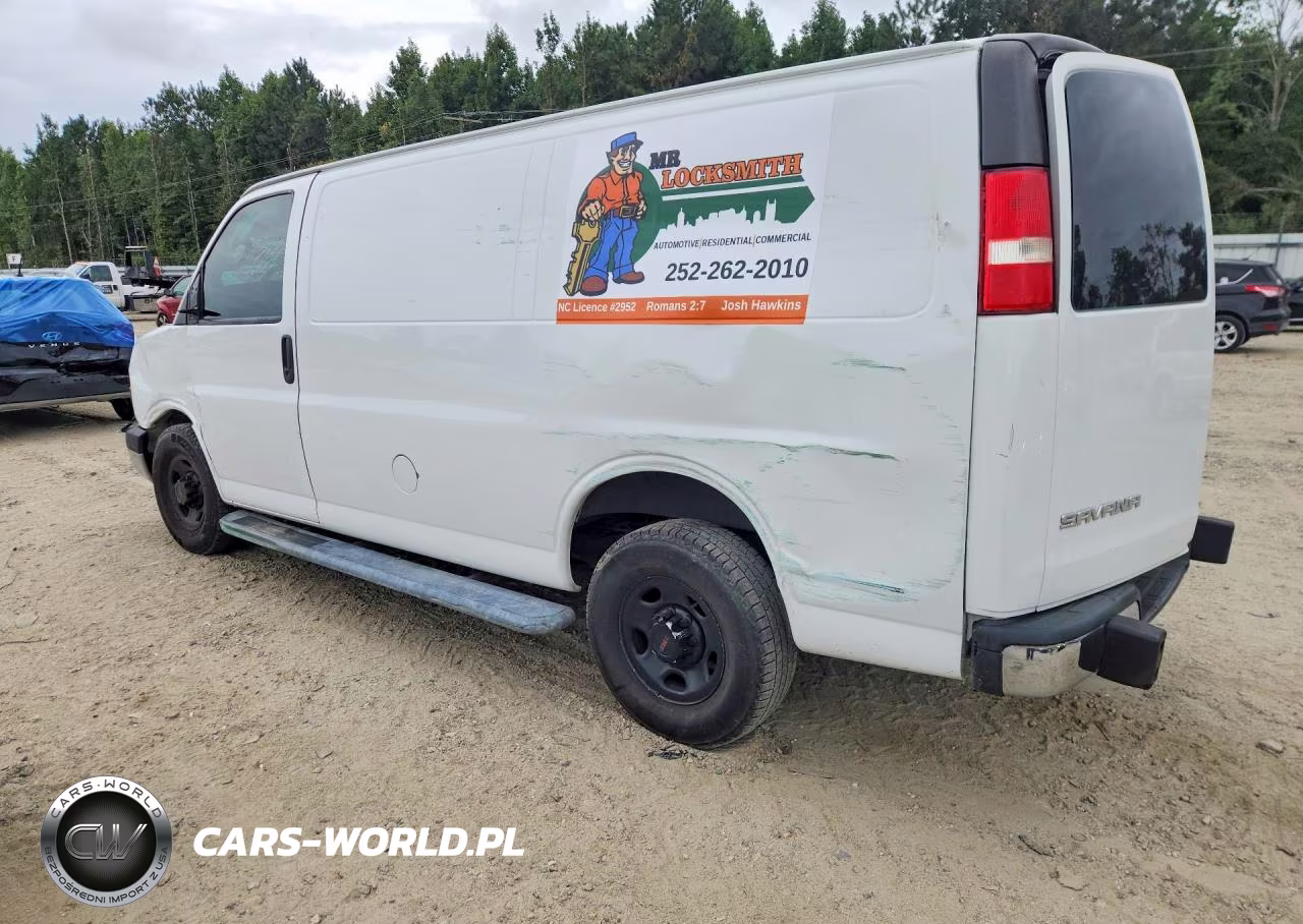 2018 GMC Savana 2500 Delivery Van VIN:1GTW7AFG0J1909867 - 2
