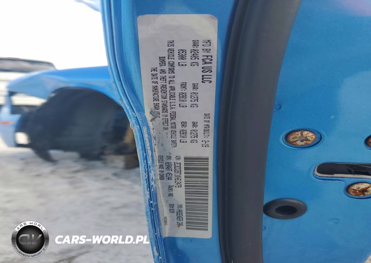 2019 Dodge Challenger R-T VIN:2C3CDZBT1KH612479 - 12