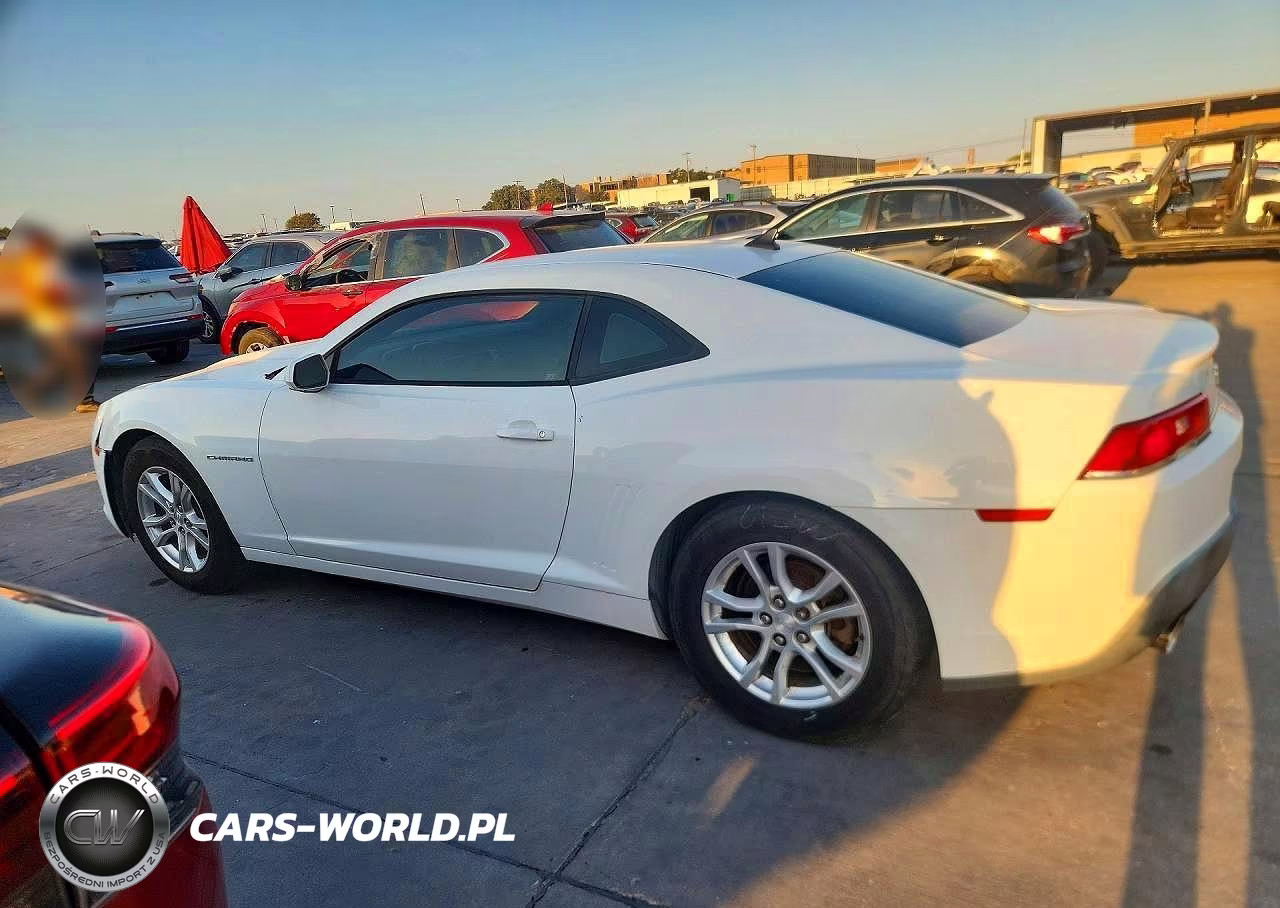 2015 Chevrolet Camaro Ls VIN:2G1FB1E33F9106365 - 2