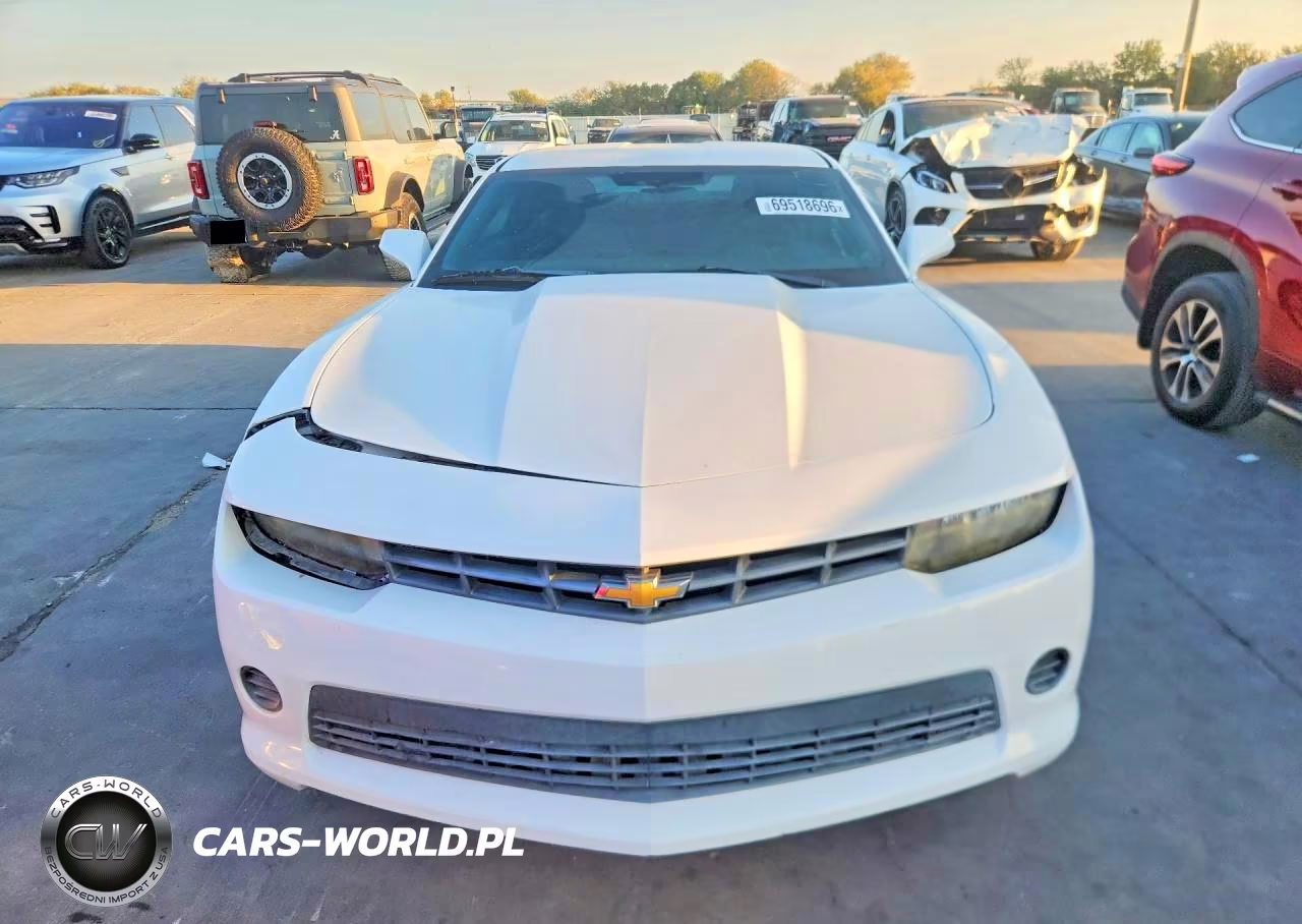 2015 Chevrolet Camaro Ls VIN:2G1FB1E33F9106365 - 5