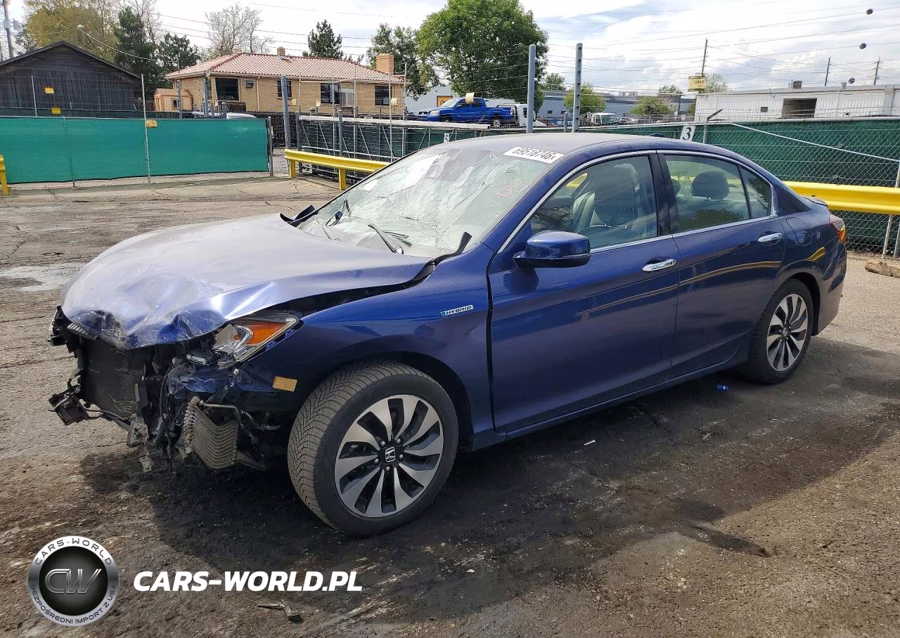 2017 Honda Accord Hybrid VIN:JHMCR6F39HC020876 - 1