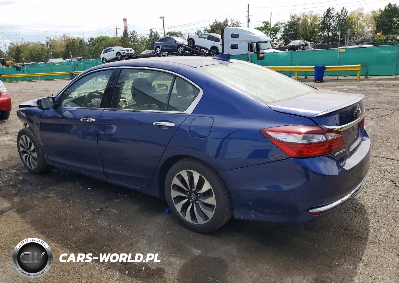 2017 Honda Accord Hybrid VIN:JHMCR6F39HC020876 - 2