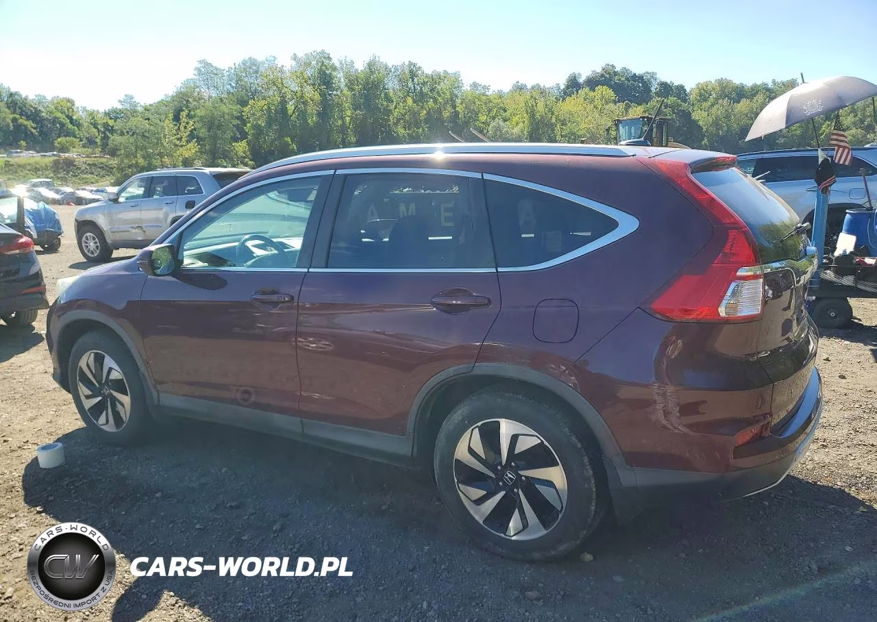 2015 Honda Cr-V Touring VIN:5J6RM3H91FL020923 - 2