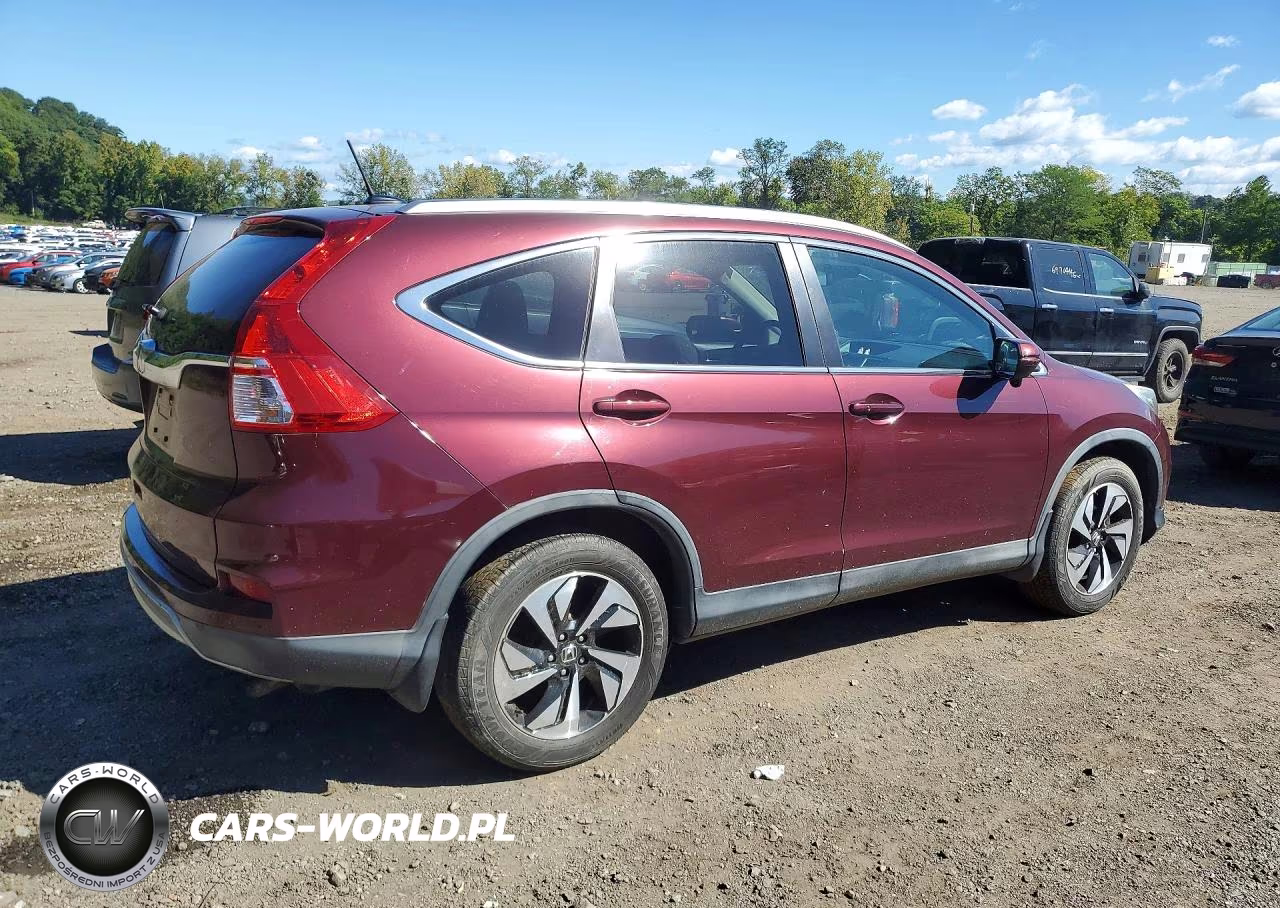 2015 Honda Cr-V Touring VIN:5J6RM3H91FL020923 - 3