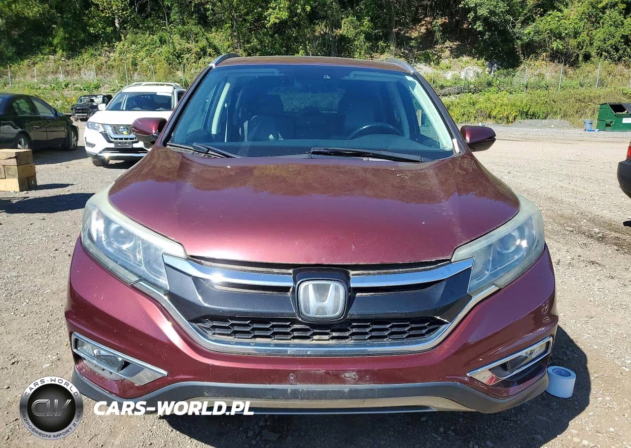 2015 Honda Cr-V Touring VIN:5J6RM3H91FL020923 - 5