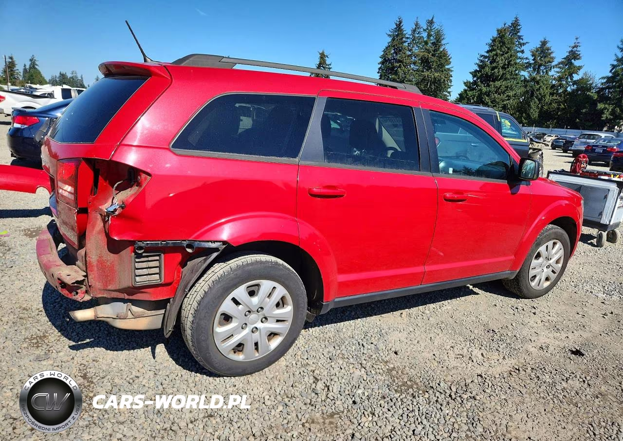 2016 Dodge Journey Se VIN:3C4PDCAB4GT207802 - 3