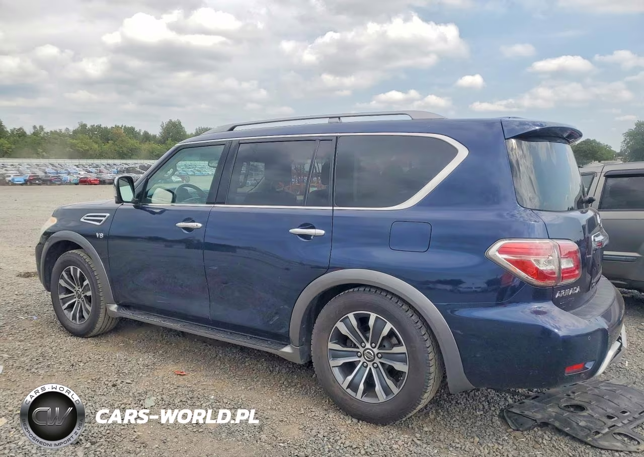 2017 Nissan Armada Sl VIN:JN8AY2NC7H9510238 - 2