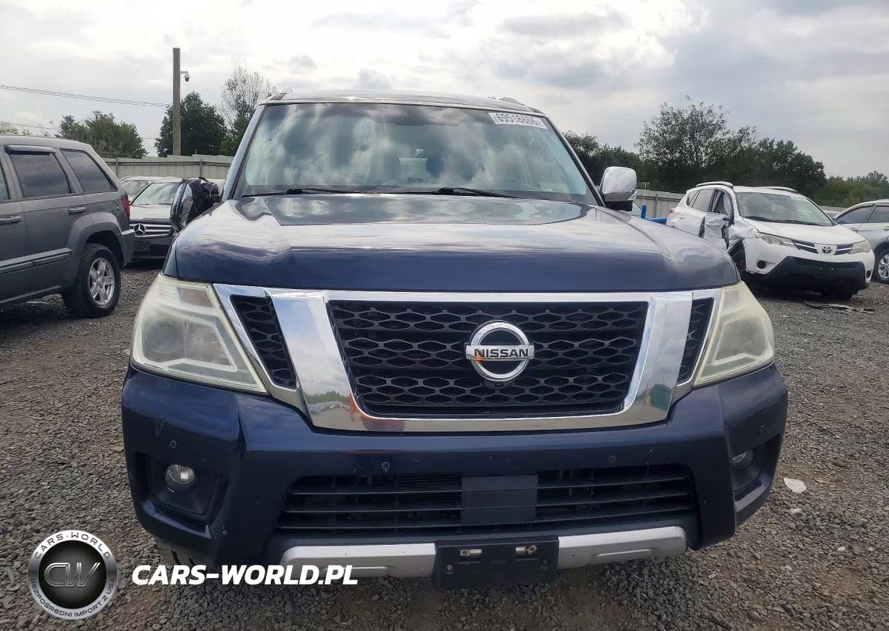 2017 Nissan Armada Sl VIN:JN8AY2NC7H9510238 - 5