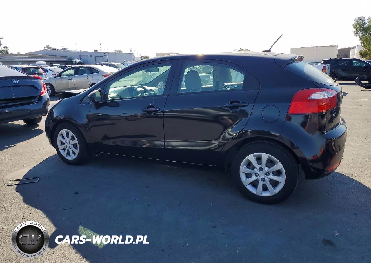2013 Kia Rio Lx VIN:KNADM5A34D6255777 - 2