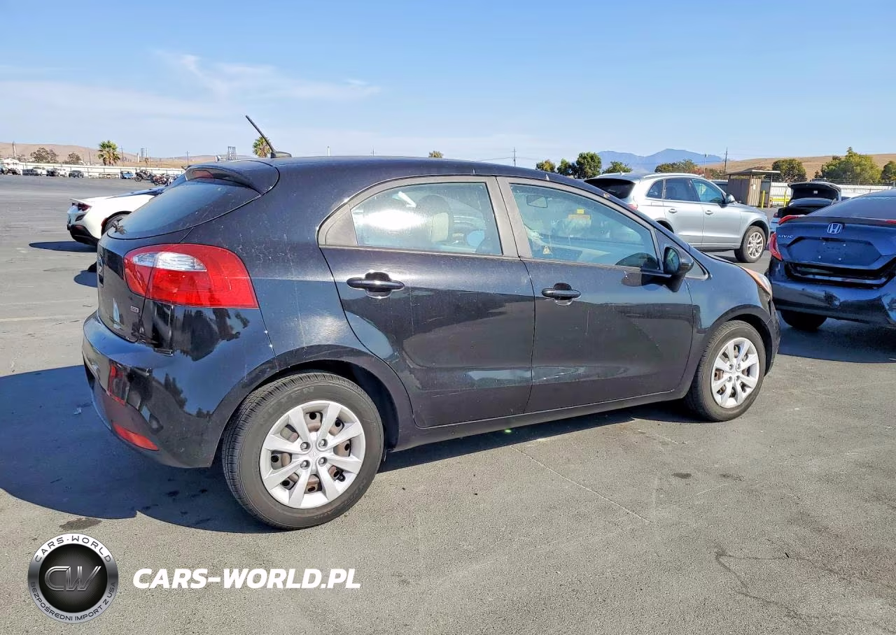 2013 Kia Rio Lx VIN:KNADM5A34D6255777 - 3
