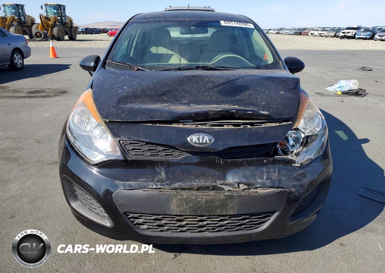 2013 Kia Rio Lx VIN:KNADM5A34D6255777 - 5
