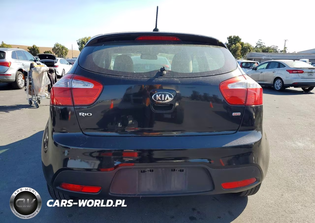 2013 Kia Rio Lx VIN:KNADM5A34D6255777 - 6