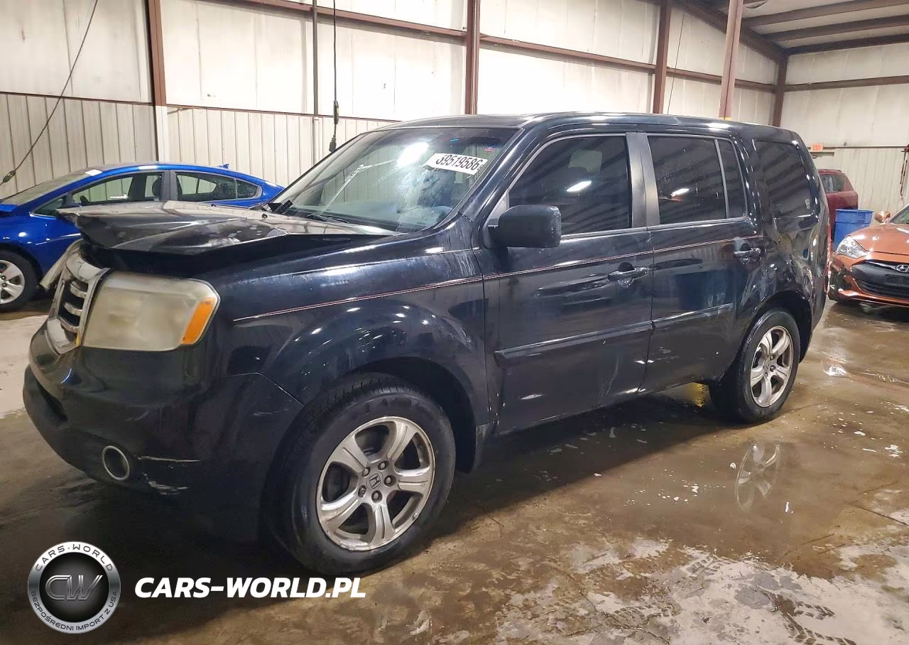 2012 Honda Pilot Exl VIN:5FNYF4H50CB023454 - 1