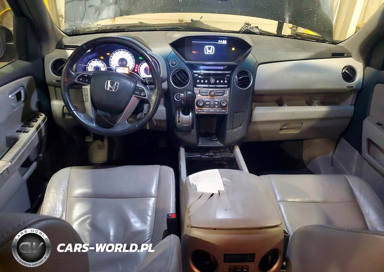 2012 Honda Pilot Exl VIN:5FNYF4H50CB023454 - 8