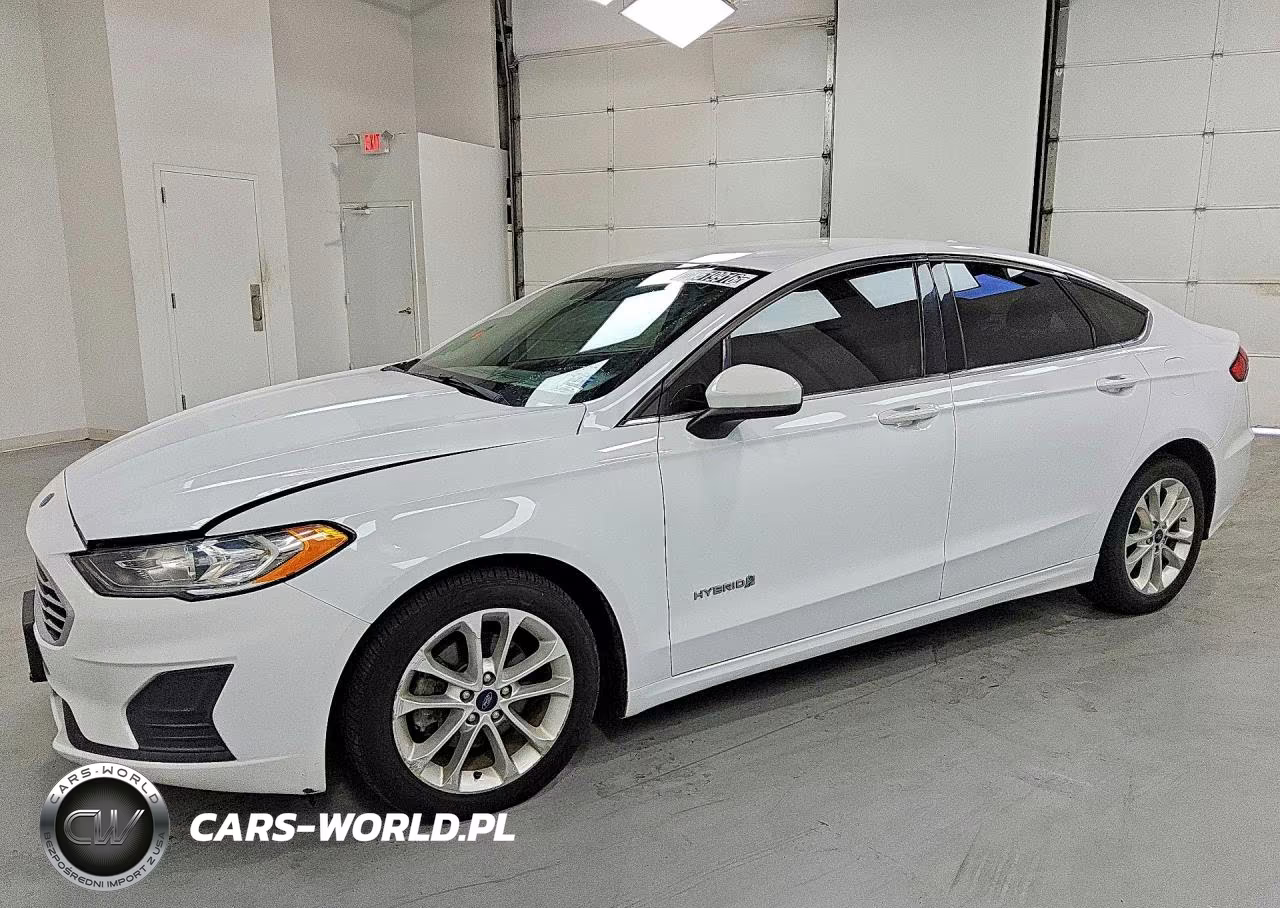 2019 Ford Fusion Se VIN:3FA6P0LU5KR225186 - 1