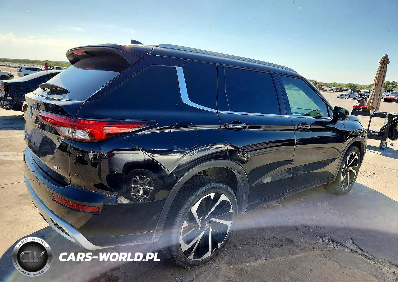 2022 Mitsubishi Outlander Sel VIN:JA4J3VA80NZ039603 - 3
