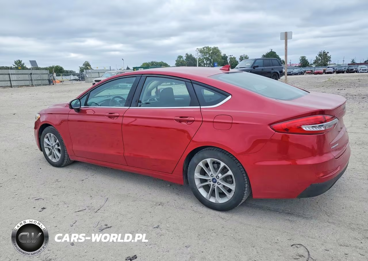 2020 Ford Fusion Se VIN:3FA6P0HDXLR186248 - 2