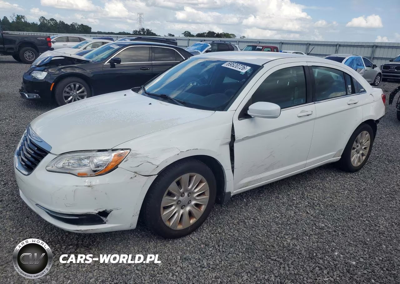 2012 Chrysler 200 Lx VIN:1C3CCBAB2CN319573 - 1