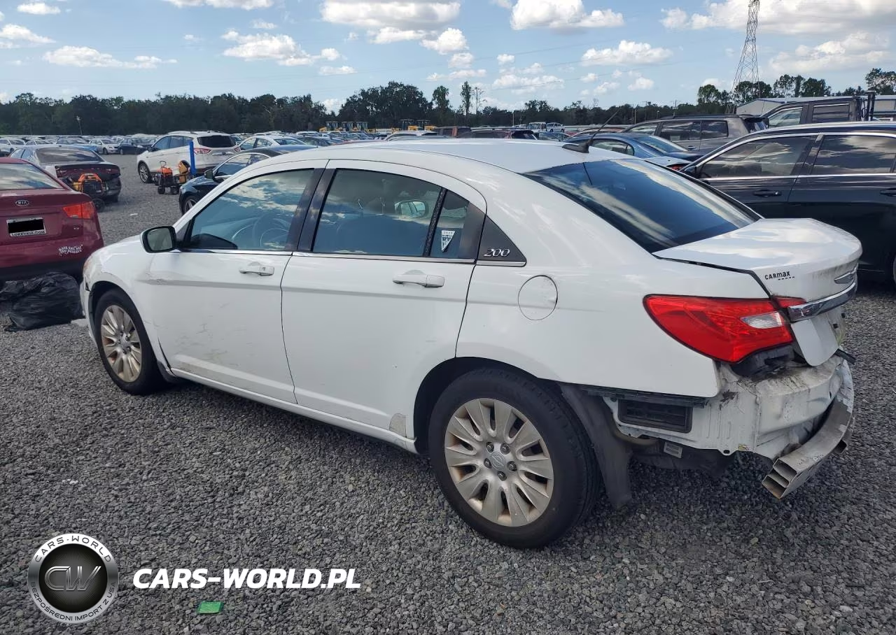 2012 Chrysler 200 Lx VIN:1C3CCBAB2CN319573 - 2
