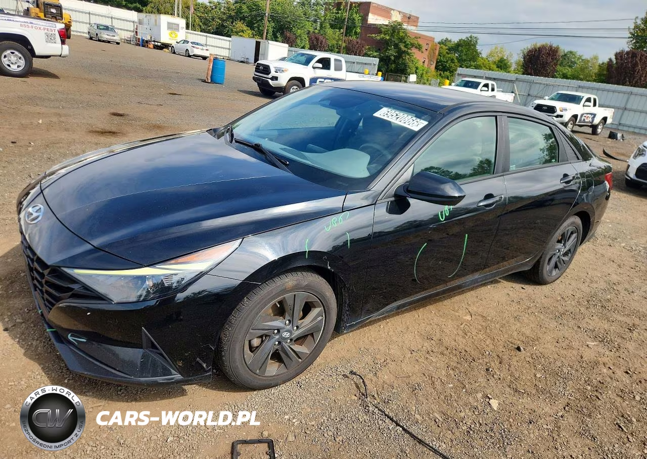 2021 Hyundai Elantra Sel VIN:KMHLM4AG1MU139942 - 1