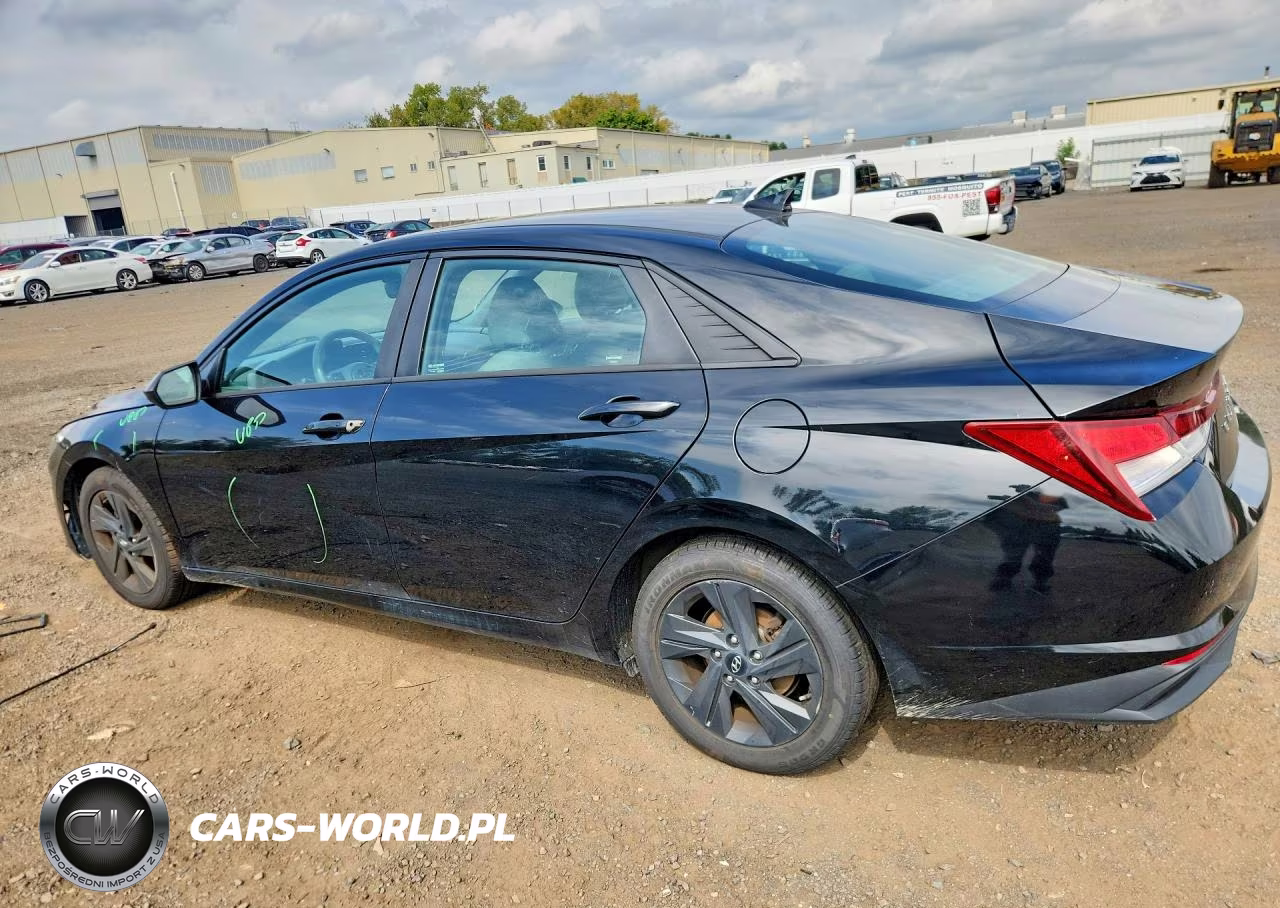 2021 Hyundai Elantra Sel VIN:KMHLM4AG1MU139942 - 2