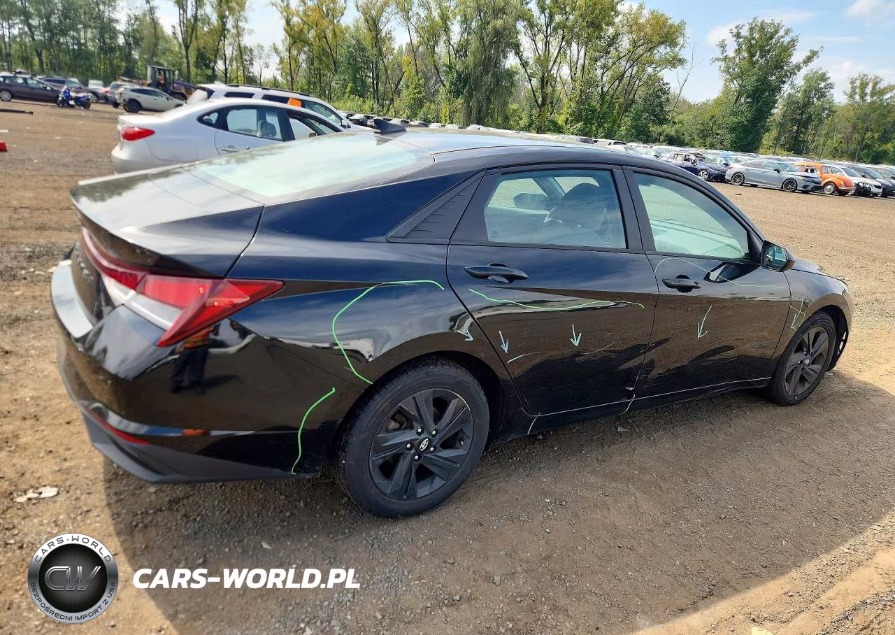 2021 Hyundai Elantra Sel VIN:KMHLM4AG1MU139942 - 3