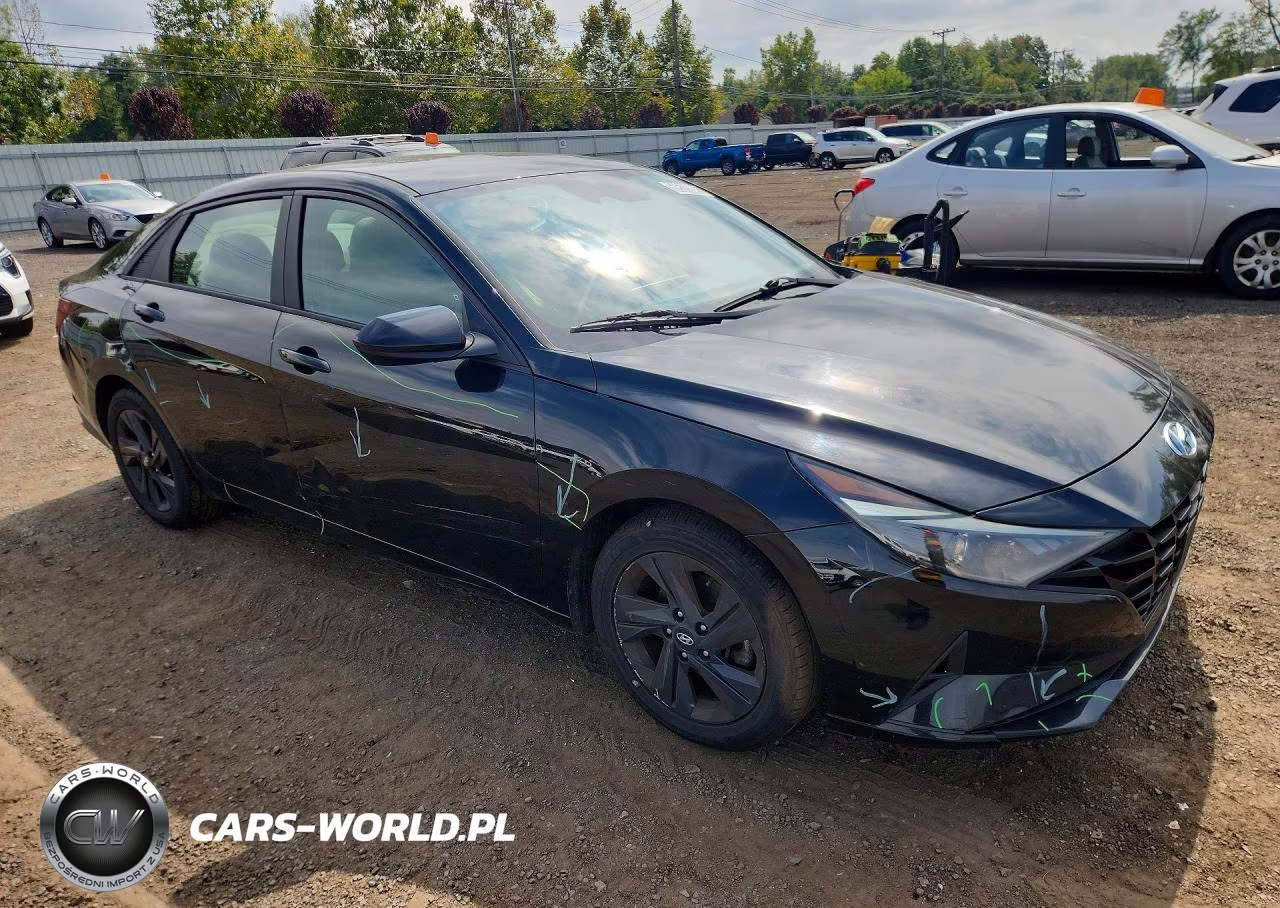 2021 Hyundai Elantra Sel VIN:KMHLM4AG1MU139942 - 4