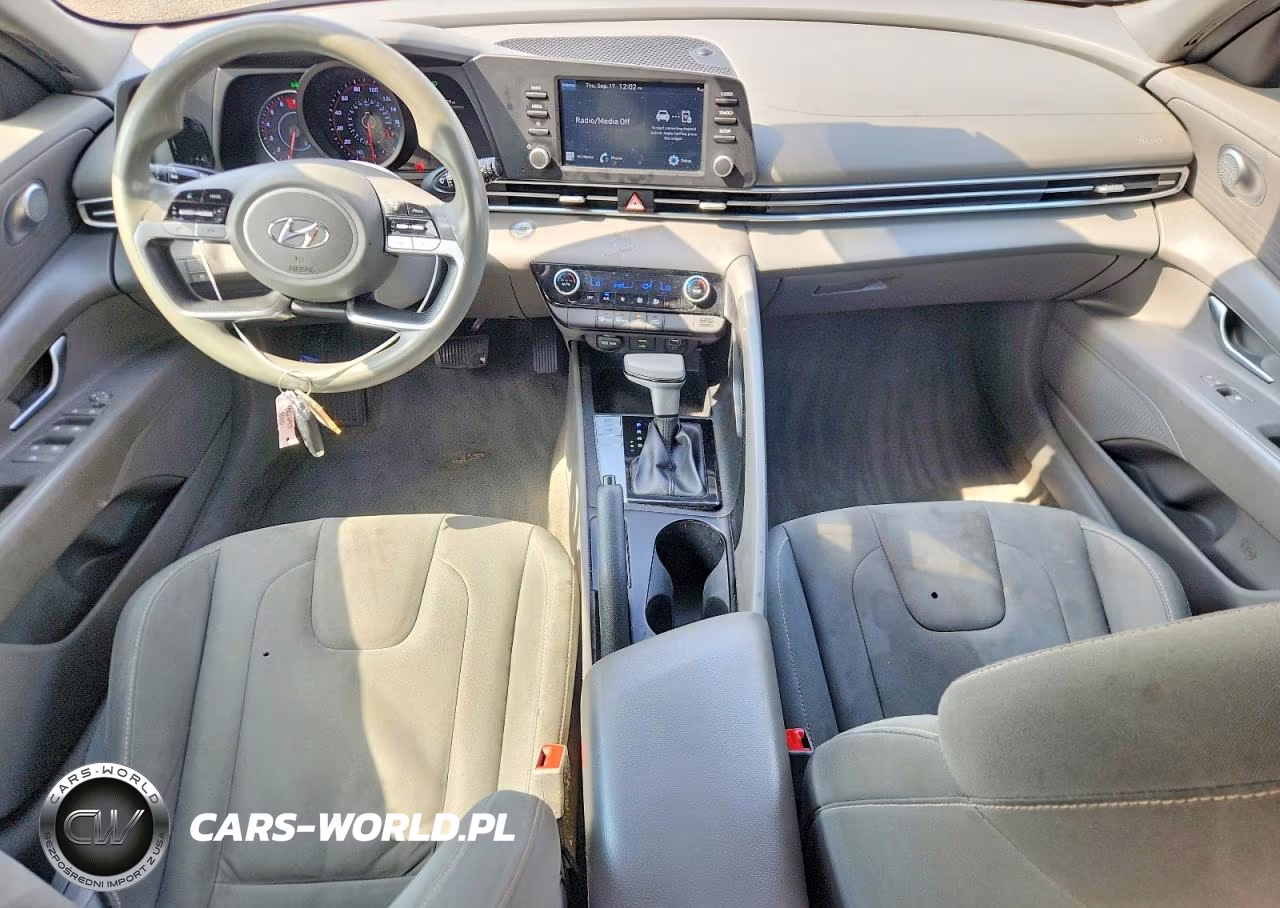 2021 Hyundai Elantra Sel VIN:KMHLM4AG1MU139942 - 8