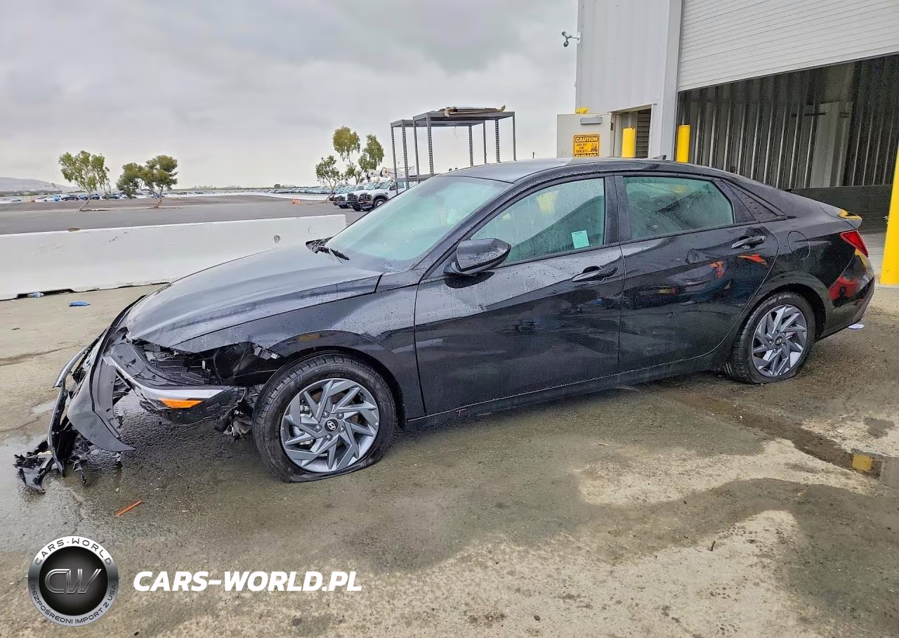 2026 Hyundai Elantra Hybrid Blue