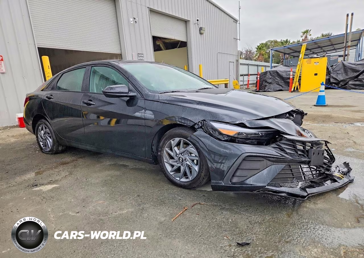 2026 Hyundai Elantra Hybrid Blue VIN:KMHLM4DJXTU209556 - 4