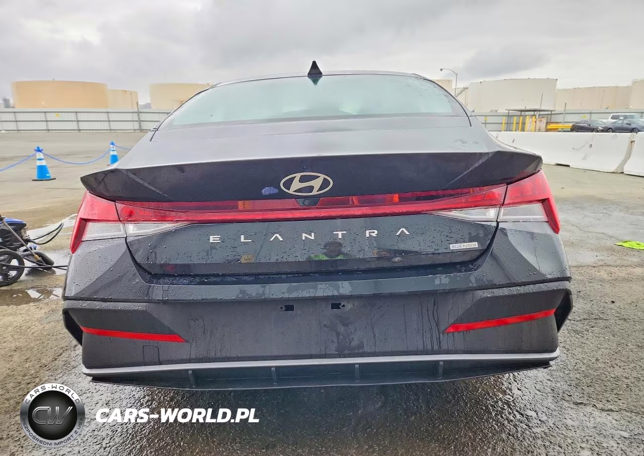 2026 Hyundai Elantra Hybrid Blue VIN:KMHLM4DJXTU209556 - 6