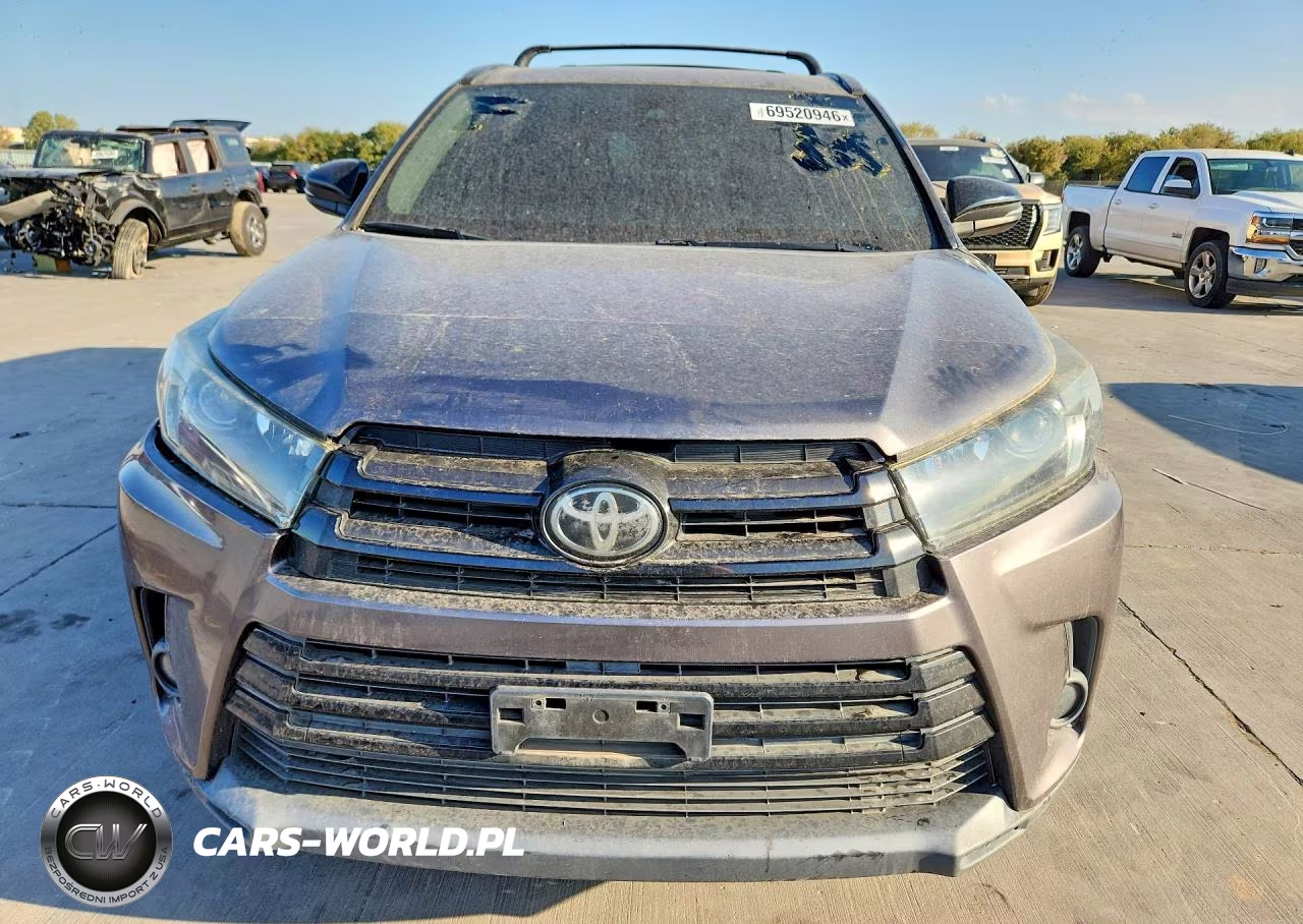 2019 Toyota Highlander Se VIN:5TDKZRFH9KS319641 - 5