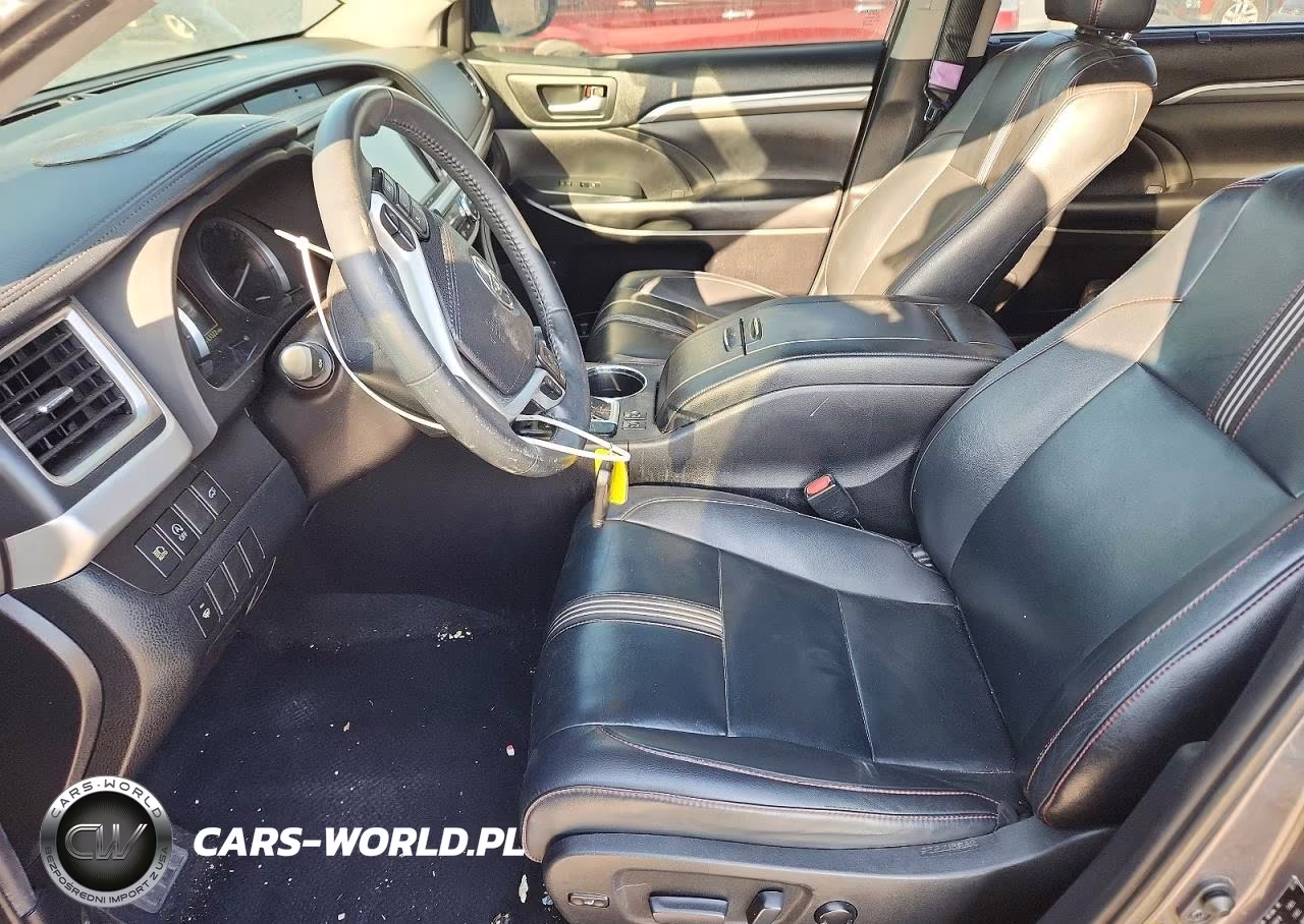 2019 Toyota Highlander Se VIN:5TDKZRFH9KS319641 - 7
