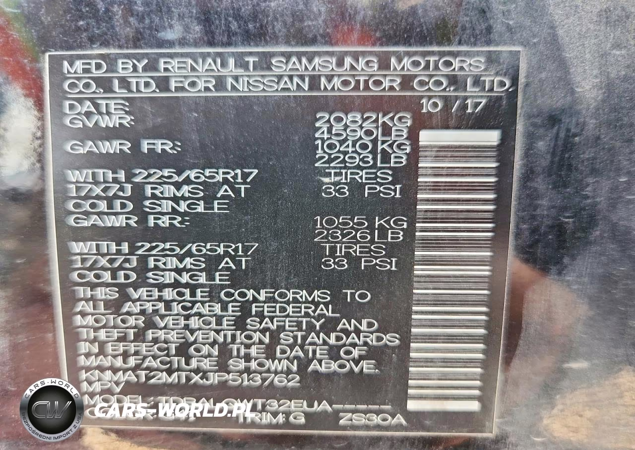 2018 Nissan Rogue Sv VIN:KNMAT2MTXJP513762 - 13