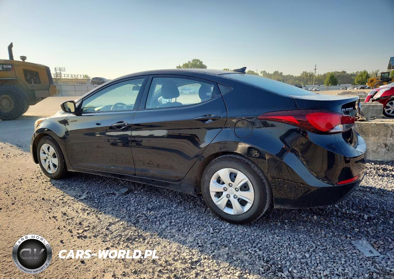 2016 Hyundai Elantra Se VIN:5NPDH4AEXGH741586 - 2
