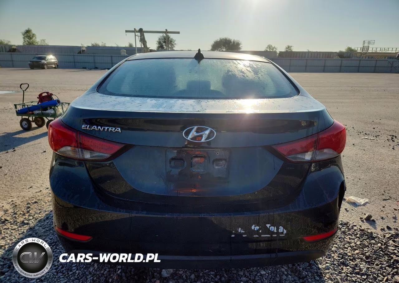 2016 Hyundai Elantra Se VIN:5NPDH4AEXGH741586 - 6