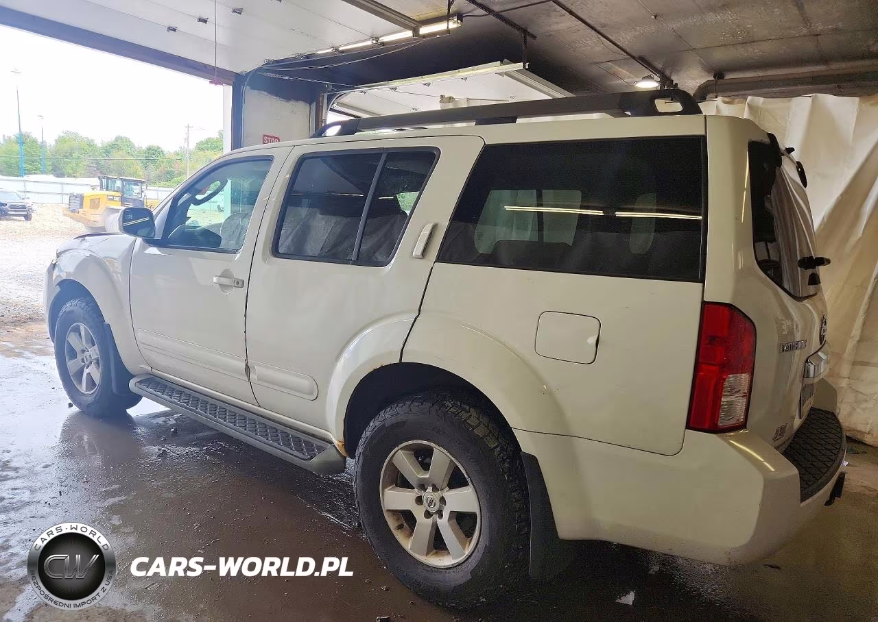 2008 Nissan Pathfinder S VIN:5N1AR18BX8C663779 - 2