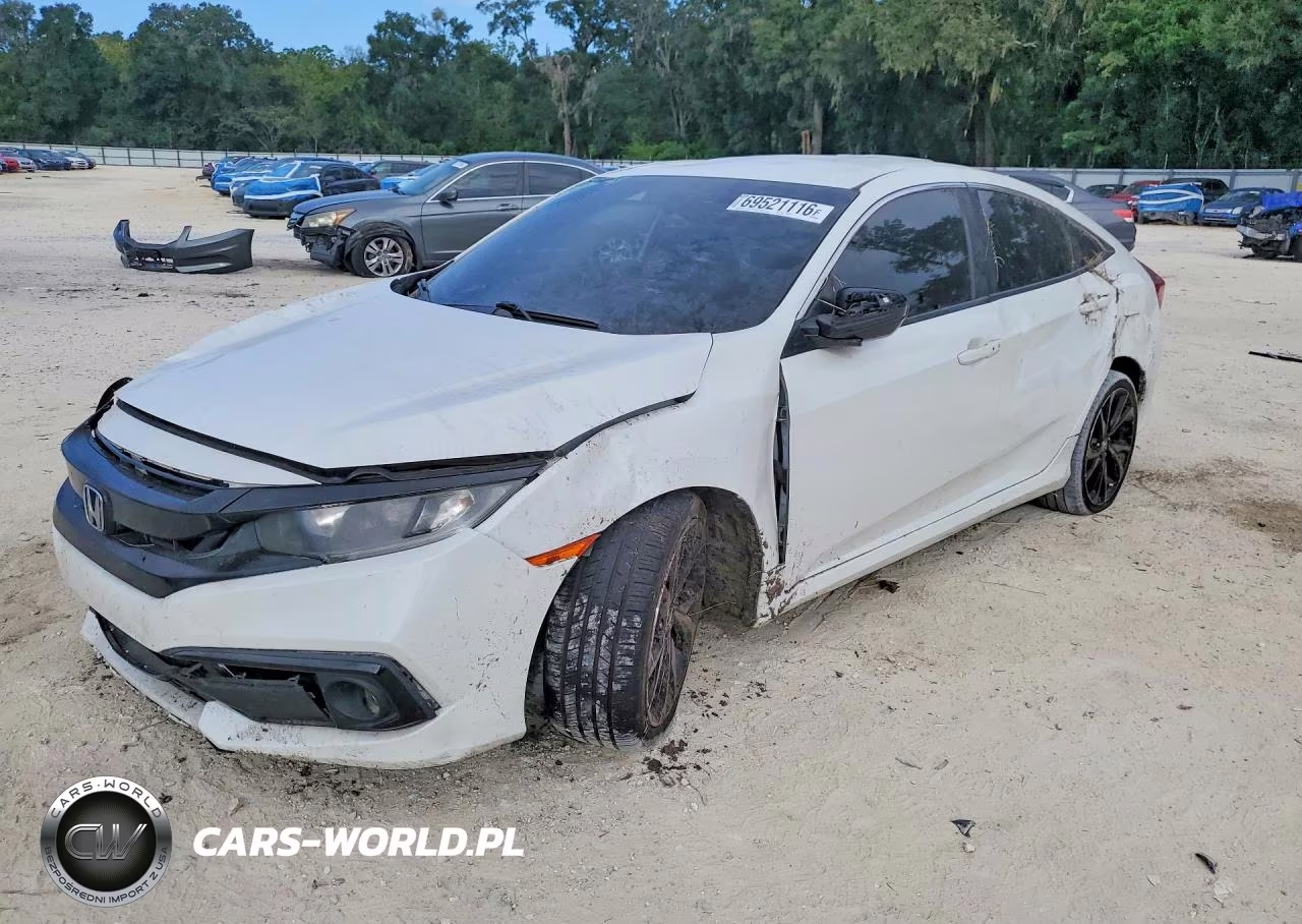 2021 Honda Civic Sport VIN:2HGFC2F84MH530355 - 1