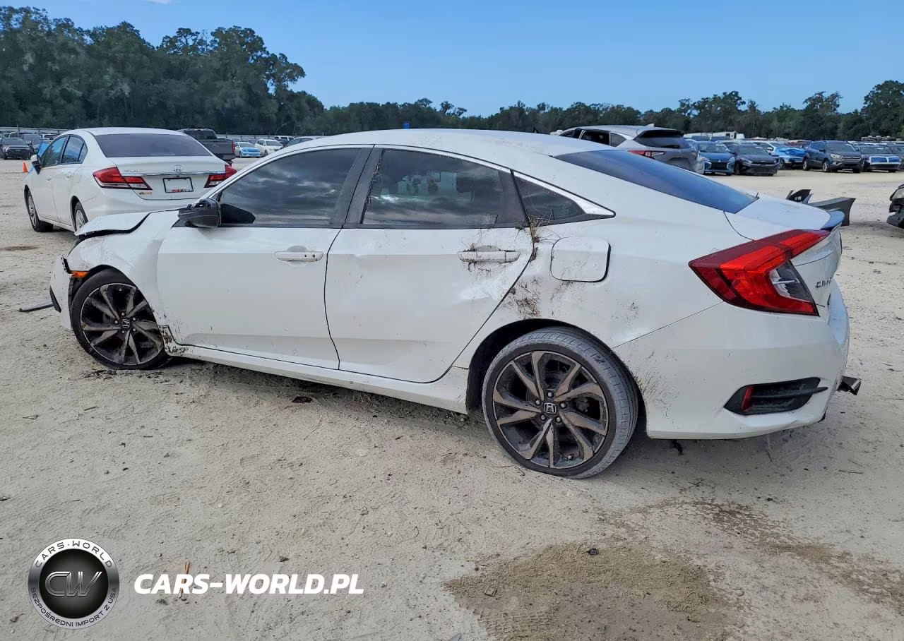 2021 Honda Civic Sport VIN:2HGFC2F84MH530355 - 2