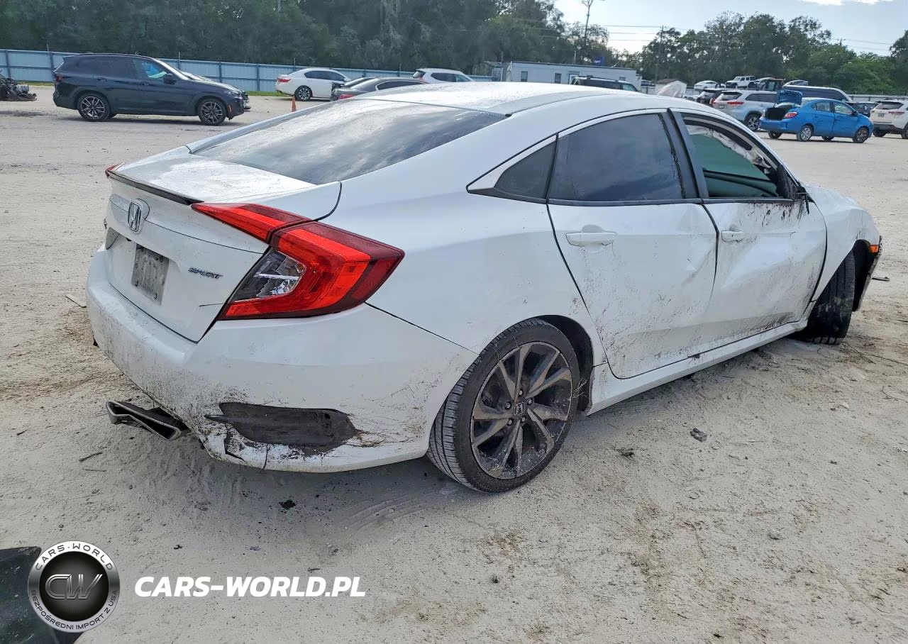 2021 Honda Civic Sport VIN:2HGFC2F84MH530355 - 3
