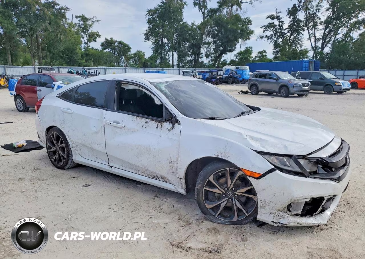 2021 Honda Civic Sport VIN:2HGFC2F84MH530355 - 4