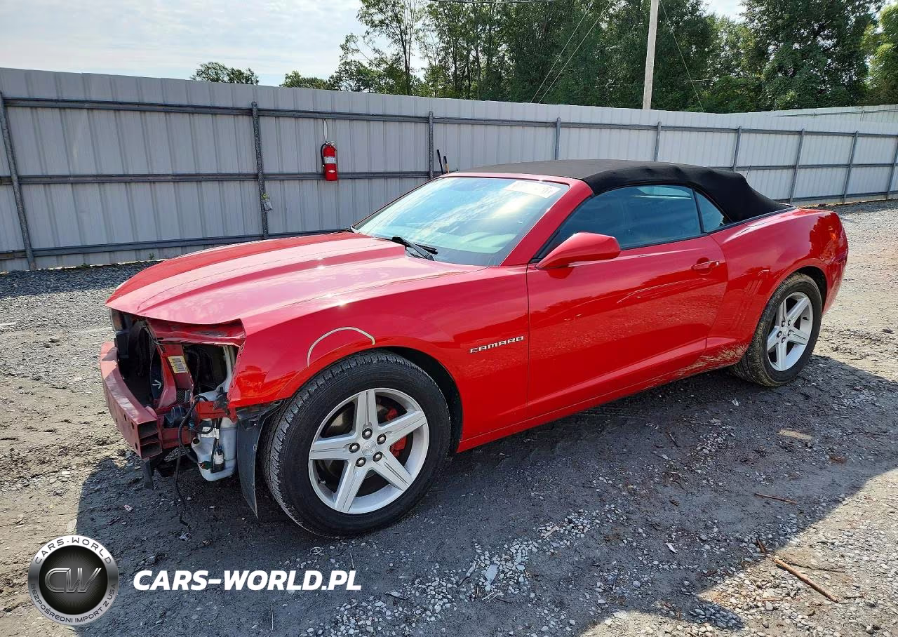 2011 Chevrolet Camaro Lt VIN:2G1FB3DD6B9175132 - 1
