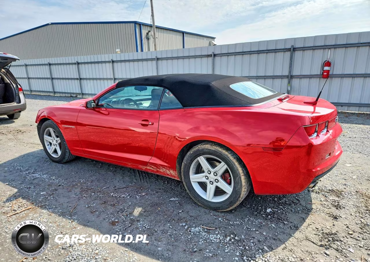 2011 Chevrolet Camaro Lt VIN:2G1FB3DD6B9175132 - 2
