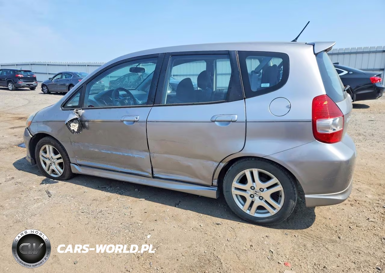 2007 Honda Fit S VIN:JHMGD38617S019215 - 2