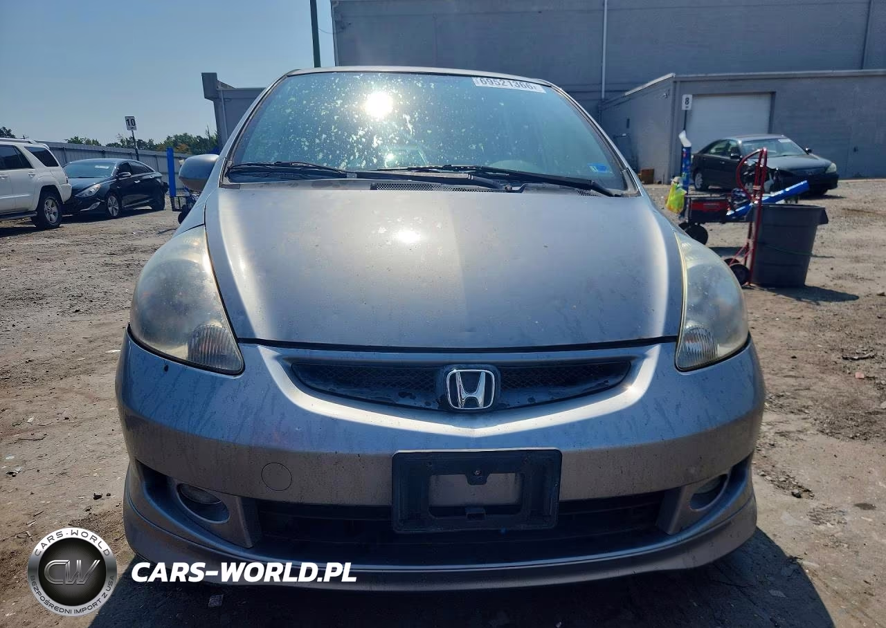 2007 Honda Fit S VIN:JHMGD38617S019215 - 5