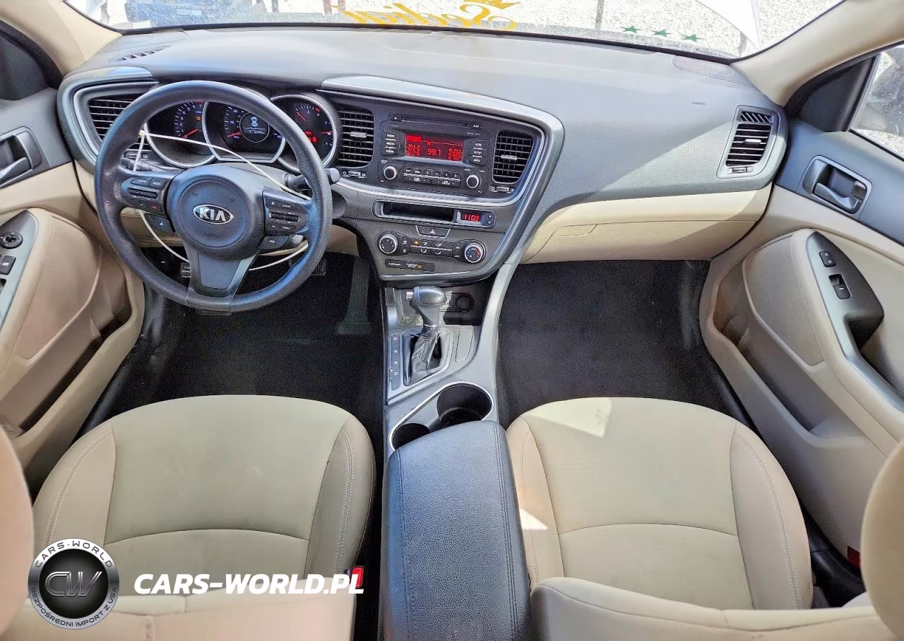 2015 Kia Optima Lx VIN:KNAGM4A79F5587605 - 8