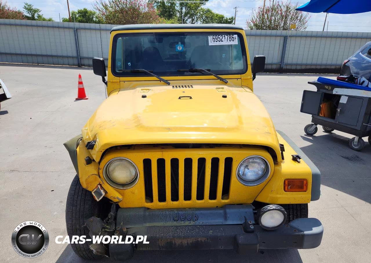 2001 Jeep Wrangler - Tj Sport VIN:1J4FA49S31P316188 - 5