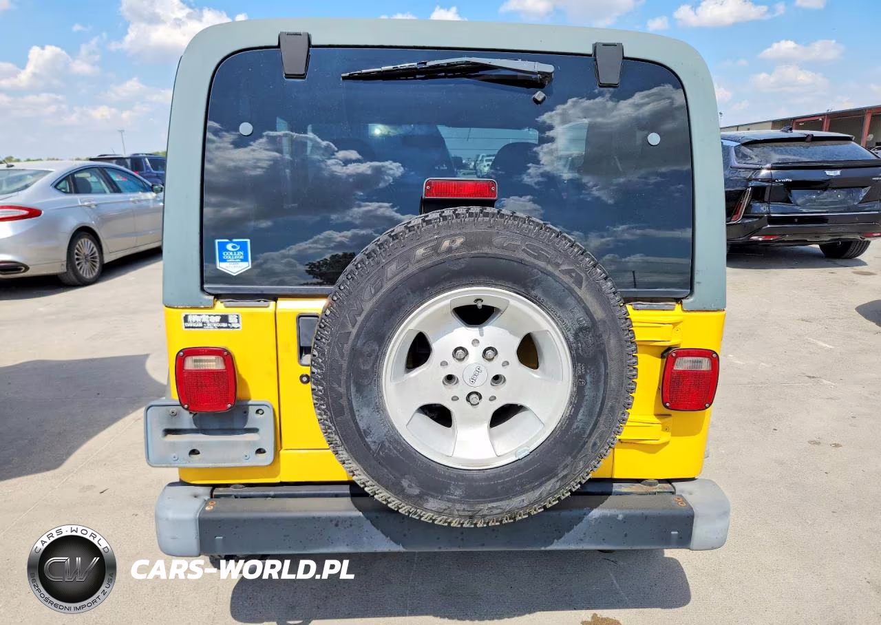 2001 Jeep Wrangler - Tj Sport VIN:1J4FA49S31P316188 - 6